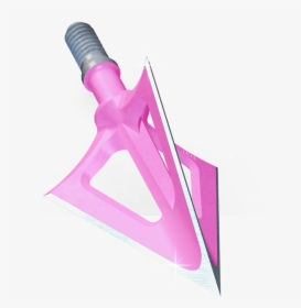 Pink Bowhunting Blade Subscribe Grain Crossbow Clipart - Montec Broadheads, HD Png Download, Transparent PNG