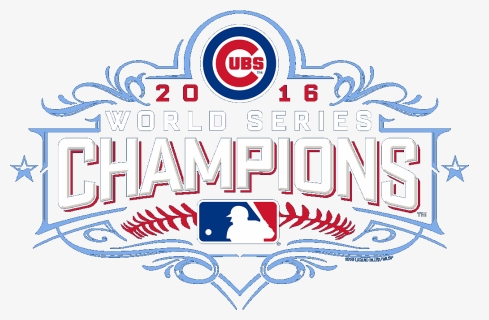 Chicago Cubs World Series Logo Png - Chicago Cubs 2016 World Series Champions Logo, Transparent Png, Transparent PNG