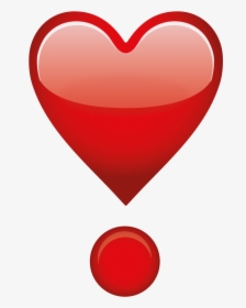 Heart Exclamation Mark Emoji Png, Transparent Png, Transparent PNG