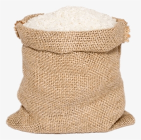 Bag Of White Rice - Bag Of Rice Transparent, HD Png Download, Transparent PNG