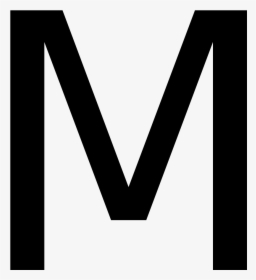 Letter M Images Black And White, HD Png Download, Transparent PNG