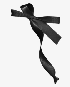 #mq #black #ribbon #bows #bow - Black Ribbon Bow Png, Transparent Png, Transparent PNG