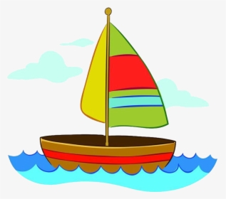 Sailboat Collection Of Free Drawing Hand On Ui Ex Transparent - Transparent Background Sailboat Clipart, HD Png Download, Transparent PNG