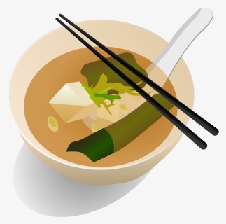Japanese Food Clipart Chinese Rice - Miso Soup Clipart Png, Transparent Png, Transparent PNG