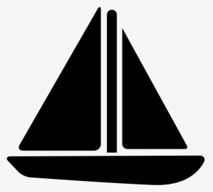 Sailboat Sailing - Sailboat Png Icon, Transparent Png, Transparent PNG