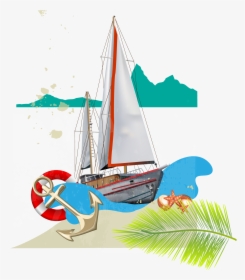Transparent Sailboat Png - Sail, Png Download, Transparent PNG