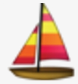 Boat Emoji Png - Emoticon Barco, Transparent Png, Transparent PNG