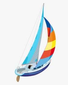 Sailboat Clip Art And - Desenho Veleiro Png, Transparent Png, Transparent PNG