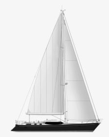 D55-sideprofile - Sail, HD Png Download, Transparent PNG