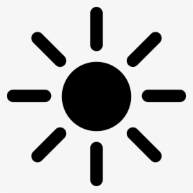 Sunlight - Brightness Icon, HD Png Download, Transparent PNG
