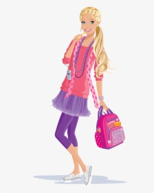 Barbie Png Image - Barbie Cartoon Png, Transparent Png, Transparent PNG
