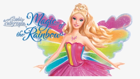 Barbie Clipart Round - Barbie Fairytopia Magic Of The Rainbow Logo Png, Transparent Png, Transparent PNG