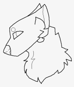 Transparent Wolf Head Png - Sketch, Png Download, Transparent PNG