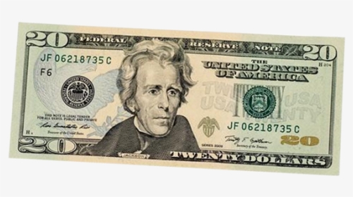 United States Twenty Dollar Bill Banknote United States - Symbols For Andrew Jackson, HD Png Download, Transparent PNG