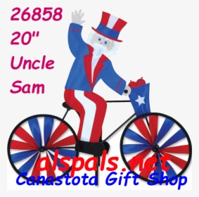 26858 Uncle Sam - Bicycle, HD Png Download, Transparent PNG