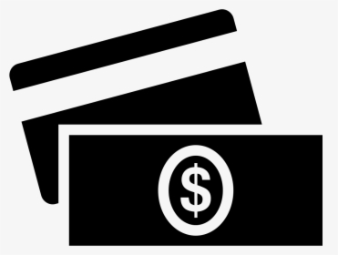 Credit Card And Dollar Bill - Icon Credit Card Money, HD Png Download, Transparent PNG
