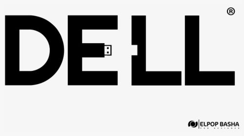 Black Dell Group Usb Logo Png - Graphics, Transparent Png, Transparent PNG