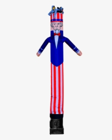 Uncle Sam Design 6ft Air Dancers® Inflatable Tube Man - Costume, HD Png Download, Transparent PNG