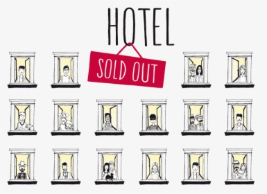 Sold Out Clipart Hotel - Sold Out Hotel, HD Png Download, Transparent PNG