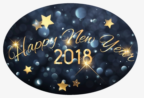 Transparent Happy New Year 2018 Png - Sticker For Happy New Year 2018, Png Download, Transparent PNG