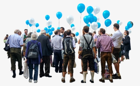 Group Of People Image - Balloon, HD Png Download, Transparent PNG