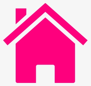 Image Of A Cartoon House - Pink House Clipart, HD Png Download, Transparent PNG