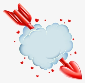 Valentine Arrow Png - Love You In Konkani, Transparent Png, Transparent PNG