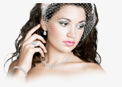 Beverley Hills London - Model With Diamond Jewellery Png, Transparent Png, Transparent PNG