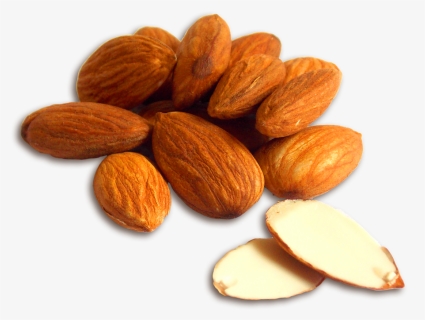 Almond, Badam, Nutrition, Energy, Healthy, Cholesterol - Almond Png, Transparent Png, Transparent PNG