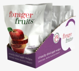 Freeze Dried Apple Wedges Infused With Blackcurrant - Forager Food, HD Png Download, Transparent PNG