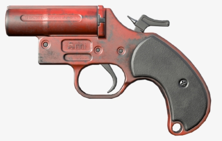 Flare Gun Revolver , Png Download - Pubg Flare Gun Png, Transparent Png, Transparent PNG