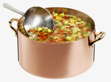 Garden Vegetable Soup - Pot Of Soup Png, Transparent Png, Transparent PNG