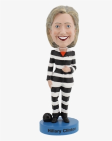 Hillary Clinton Prison Bobblehead - Hillary Bobblehead, HD Png Download, Transparent PNG