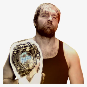 Wwe Dean Ambrose Intercontinental Champion 2017 , Png - Transparent Dean Ambrose Ic Champion, Png Download, Transparent PNG