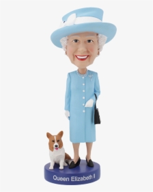 Queen Elizabeth Ii Bobblehead - Bobble Head Queen Elizabeth, HD Png Download, Transparent PNG