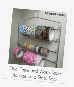 Duct Tape Storage Idea - Duct Tape Storage Ideas, HD Png Download, Transparent PNG