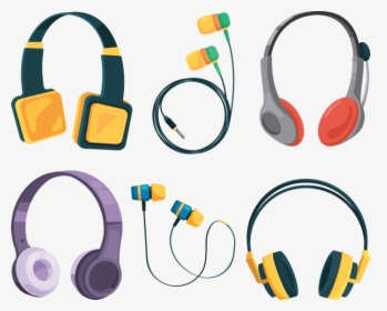 Type Headphones - Different Types Of Headphones, HD Png Download, Transparent PNG