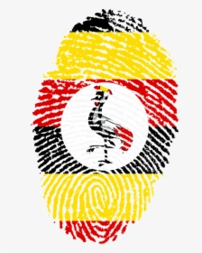 Uganda-653059 960 720 Clipart , Png Download - Uganda Flag Fingerprint, Transparent Png, Transparent PNG