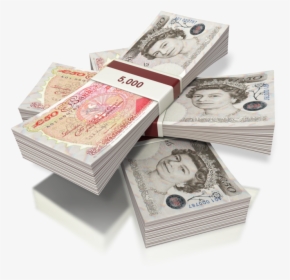 Stacks Of British Pounds, HD Png Download, Transparent PNG