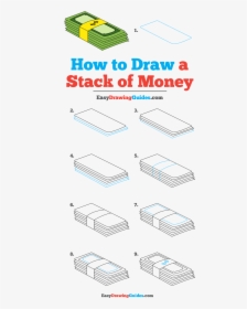 How To Draw Stack Of Money - Startup Company, HD Png Download, Transparent PNG