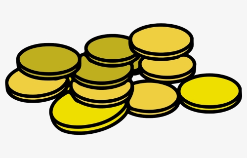 Gold Coins Clipart, HD Png Download, Transparent PNG