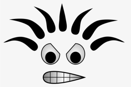 Anger Clipart Mouth - Funny Face Clip Art, HD Png Download, Transparent PNG