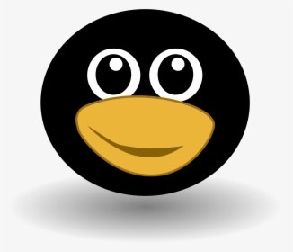 Funny Tux Face Clip Arts - Linux Logo, HD Png Download, Transparent PNG