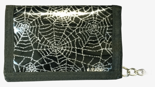 Silver Spider Web Wallet - Spider Web, HD Png Download, Transparent PNG
