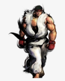 Download Ryu Png Transparent Image - Street Fighter 4 Art, Png Download, Transparent PNG