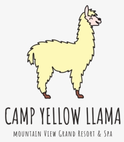 Camp Yellow Llama Logo - Yellow Llama, HD Png Download, Transparent PNG