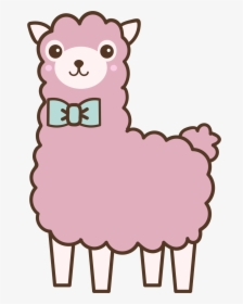 Llama Cute Clipart - Llama Drawing, HD Png Download, Transparent PNG