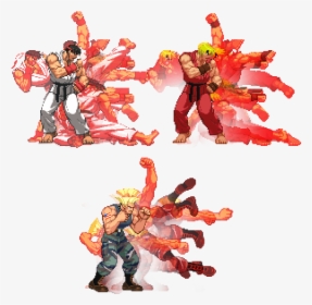 On Top Of The Subtle Differences Between Ryu And Ken, - Difference Between Ken And Ryu, HD Png Download, Transparent PNG