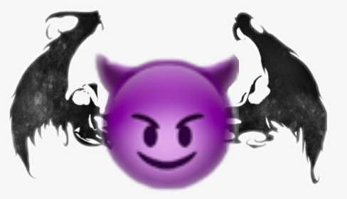 #emoji #demon #devil - Cartoon, HD Png Download, Transparent PNG