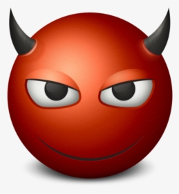 #mq #red #devil #emoji #emojis - Devil Icon, HD Png Download, Transparent PNG